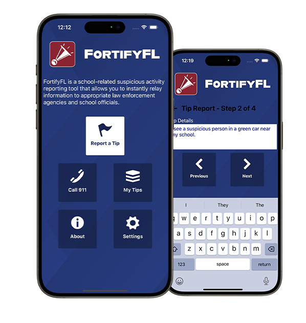 Examples of Fortify Florida on mobile devices